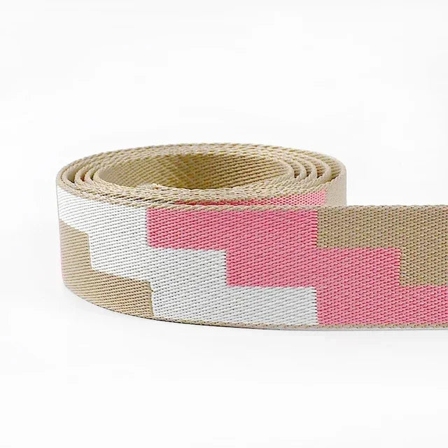 3/100Meters 38mm Thicken Polyester Jacquard Webbing Tape Luggage Decorative Belt Ribbon DIY Bags Shoulder Strap Sewing Accessories