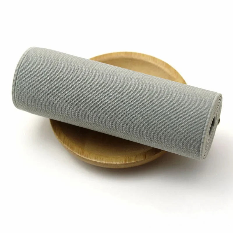 3/100M 8/10cm Width Soft Elastic Bands for Underwear Shoes Waistband Rubber Band Clothing Elasticity Belt DIY Sewing Accessories