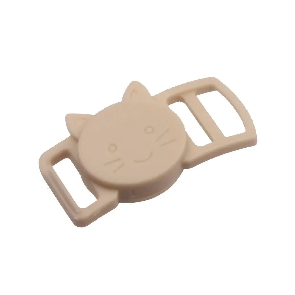 30/800Pcs Mixed Color Release Buckles Cat-Head Plastic Safty Breakaway for Cat Collar Paracord Webbing Apparel Accessories