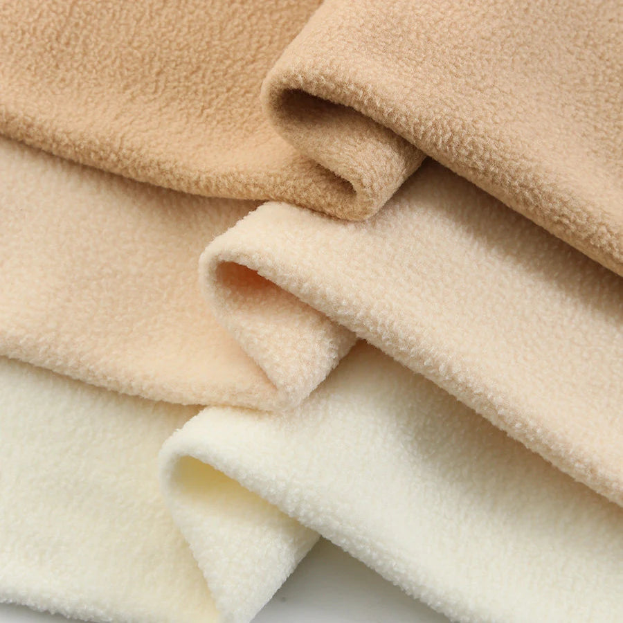 90/2250cm*155cm Thickened Fleece Fabric Single Sided Short Plush for Outerwear Jackets Doll Fluff Lining Hoodie Handmade DIY Fabrics
