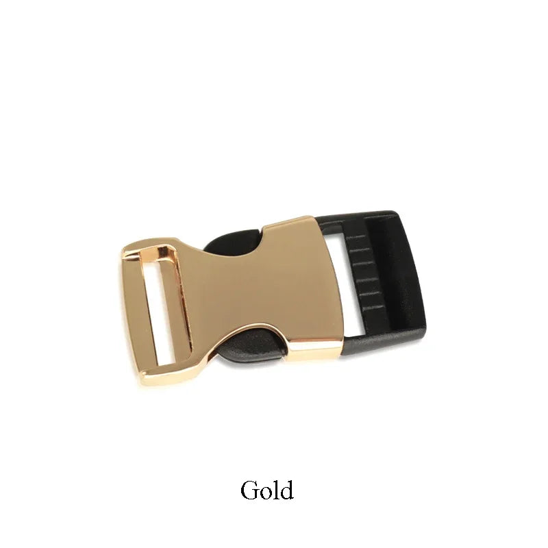 8/200pcs 19/25/32/38mm Metal Plastic Side Quick Release Buckles Luggage Belt Buckle DIY Clothes Dog Collar Webbing Clasp Accessories