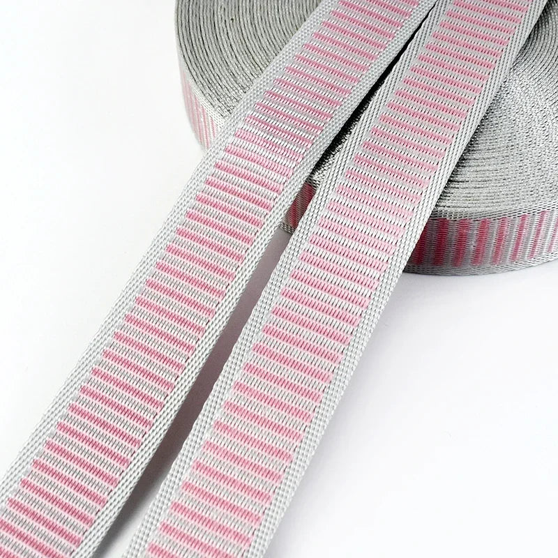 15/500Meters 15/20mm Nylon Webbing for Sewing Bag Strap Ribbon Clothing Belt Decoration Binding Tape Fastening Straps Supplies