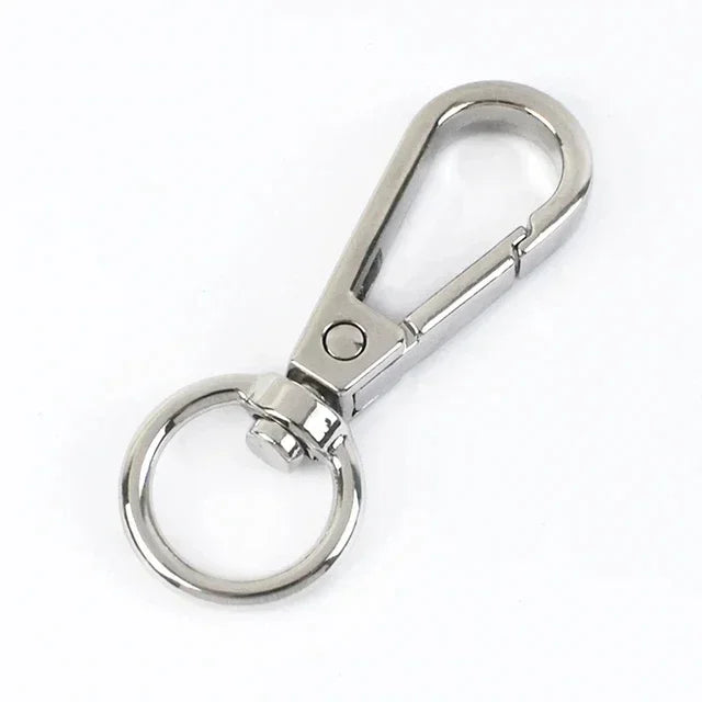 15/300Pcs Meetee 13mm Metal Bag Buckle Lobster Clasps Swivel Trigger Clip Snap Hooks Key Ring for Bags DIY Hardware Accessories
