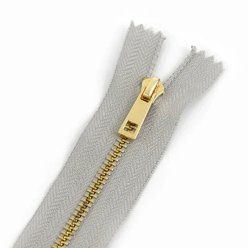 15/400Pcs 3# Metal Zippers 15/20/25/30cm Close-End Zipper Clothing Pocket Decoration Zips Closure Zip for Sewing Repair Kit