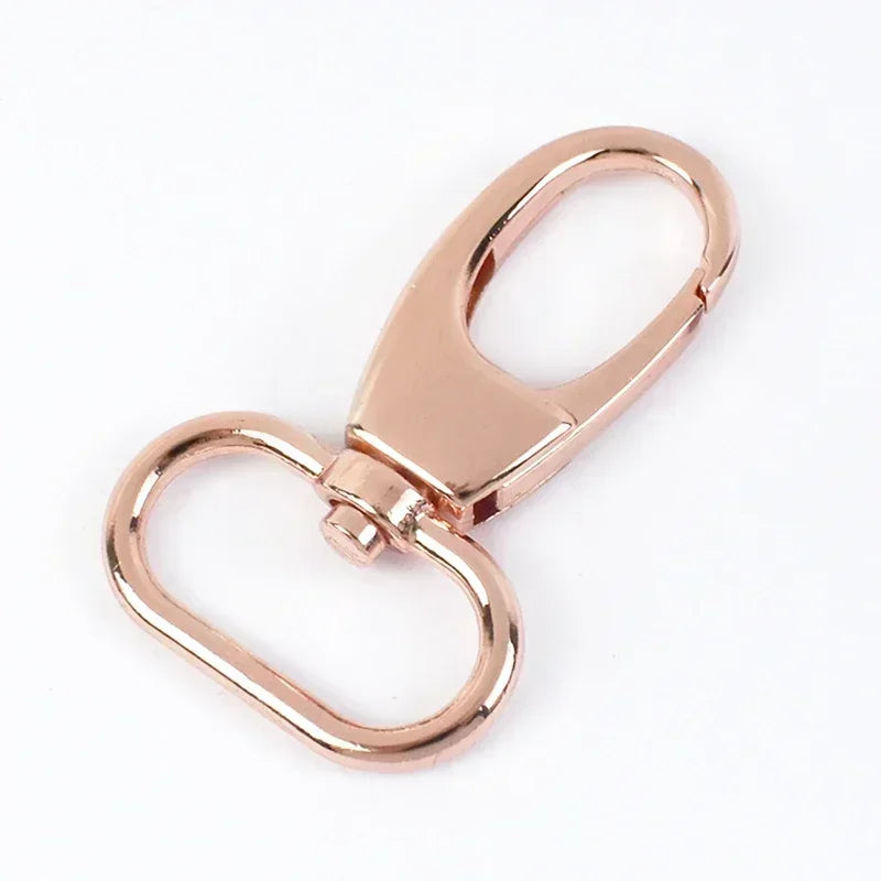 20/50Pcs 20-38mm Metal Buckles Trigger Snap Clip Hooks Swivel Lobster Clasp Keychain Carabiner Bag Strap Hardware Accessories