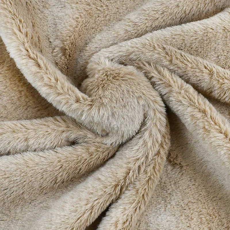 100/2500*50cm Faux Fur Fabric 8mm Pile Soft Plush Fabrics for Toys Sofa Home Decoration Cotton Dolls DIY Clothes Sewing Handmade