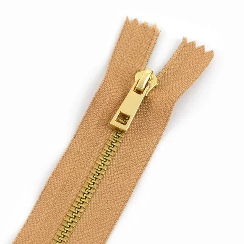 15/400Pcs 3# Metal Zippers 15/20/25/30cm Close-End Zipper Clothing Pocket Decoration Zips Closure Zip for Sewing Repair Kit