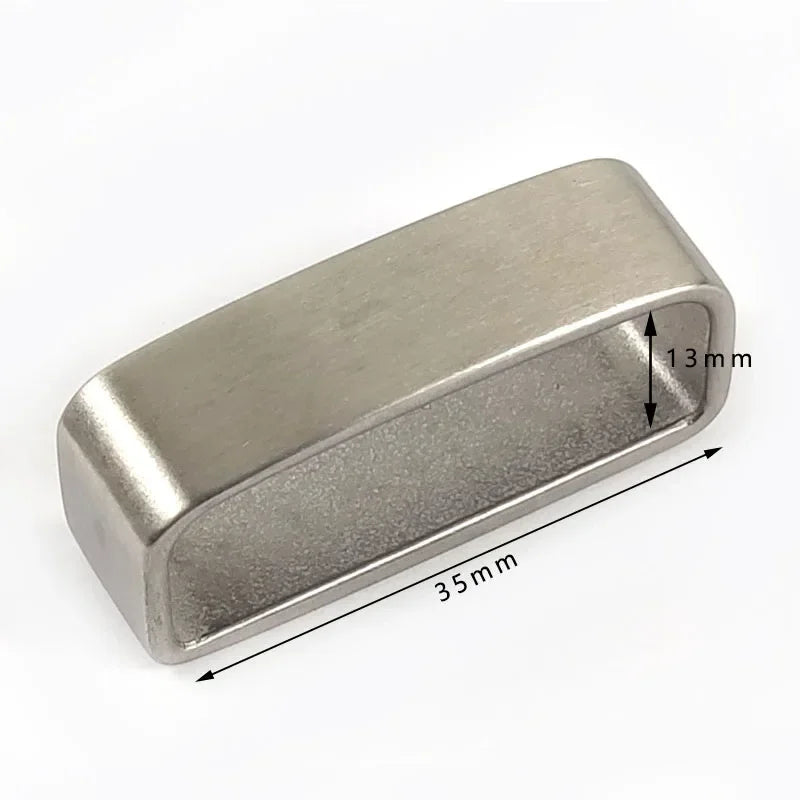 2/70Pcs Meetee 35-40mm Metal Pure Copper Belts Loops Hook Solid Brass O D Ring Belt Buckle for Men's Clothing Craft Hardware Accessories