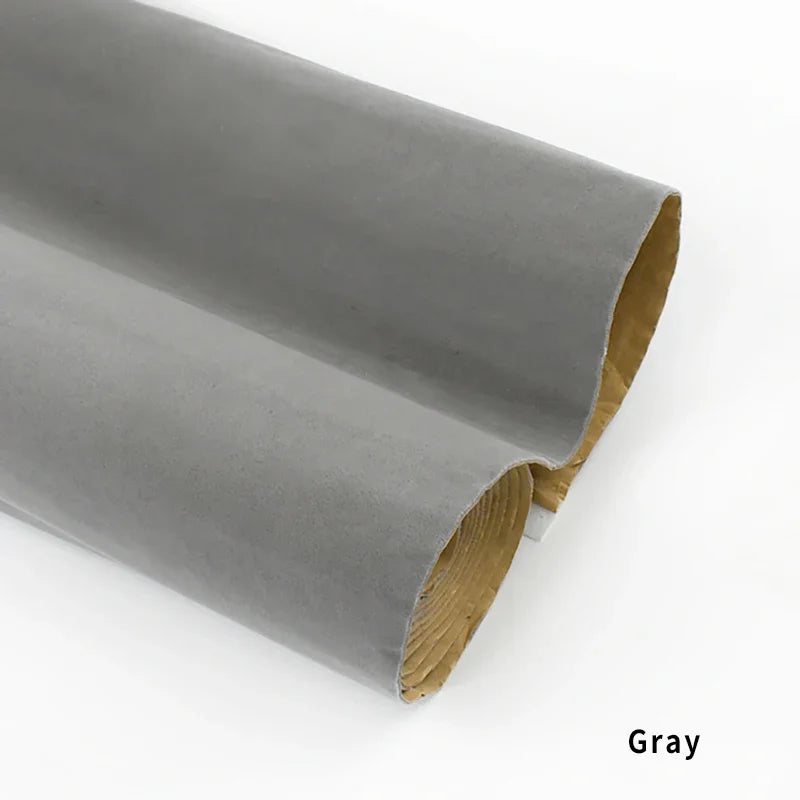 90/1350cm*150cm 0.5mm Thick Self Adhesive Velvet Fabric Sticky Flock Fabrics DIY Jewelry Box Sofa Table Car Drawer Liner Backing