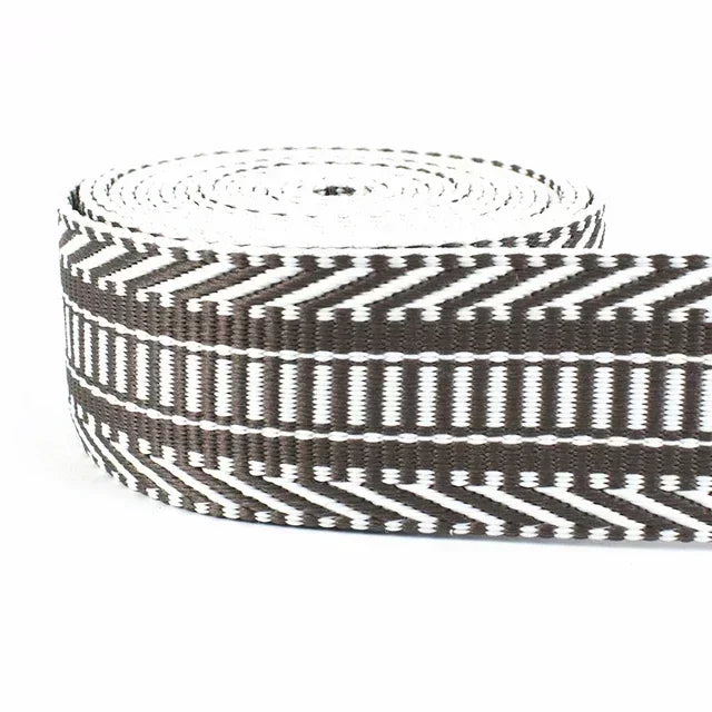 3/100Meters 38mm Thicken Polyester Jacquard Webbing Tape Luggage Decorative Belt Ribbon DIY Bags Shoulder Strap Sewing Accessories