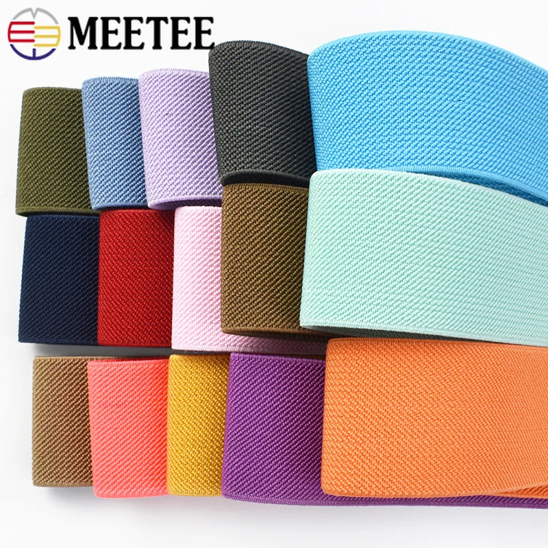 8/300M Sewing Elastic Band Stretch High Elasticity Bra Clothes Rubber Bands Trousers Pants Tape Webbing DIY Accessories