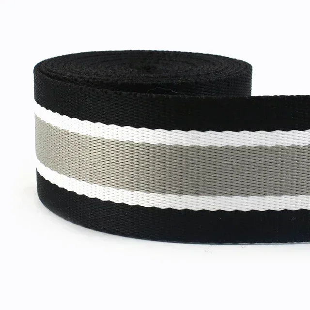 3/100Meters 38mm Thicken Polyester Jacquard Webbing Tape Luggage Decorative Belt Ribbon DIY Bags Shoulder Strap Sewing Accessories