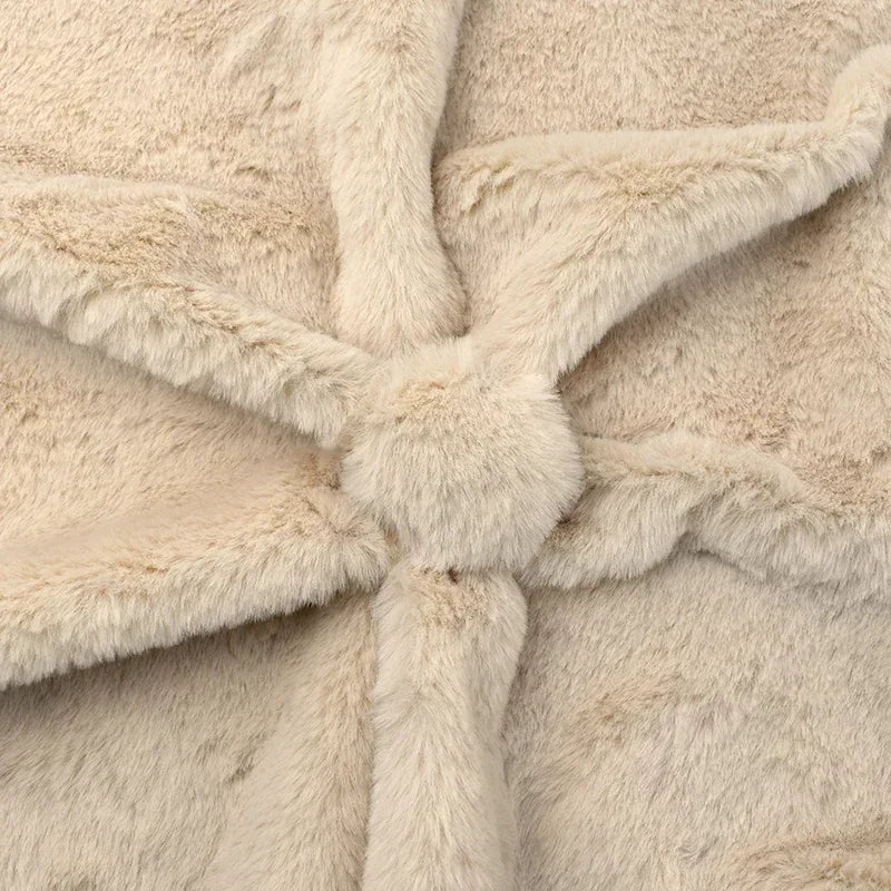 100/2500*50cm Faux Fur Fabric 8mm Pile Soft Plush Fabrics for Toys Sofa Home Decoration Cotton Dolls DIY Clothes Sewing Handmade