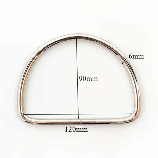 3/80Pcs Meetee Bags Handle Metal O D Ring Buckles Frame Handbag Purse Shoulder Belt DIY Replacement Leather Craft Accessaries