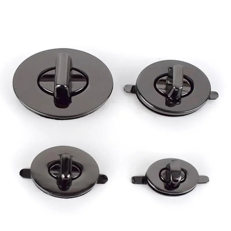 8/200Pcs Oval Metal Durable Clasp Turn Twist Lock DIY Handbag Bag Decoration Closure Buckle Purse Luggage Hardware Accessories