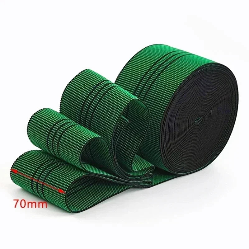 5/100M Elastic Latex Tape Rubber Bands for Furniture Sofa Strap Repair DIY Upholstery Modification Elasticity Belt Chair Material