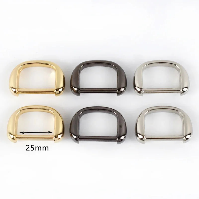 8/300pcs Meetee Detachable Screw D Buckle U Ring Metal Bag Chain Adjuster Hanger Hook Clasp Handle Connector DIY Handbag Accessories