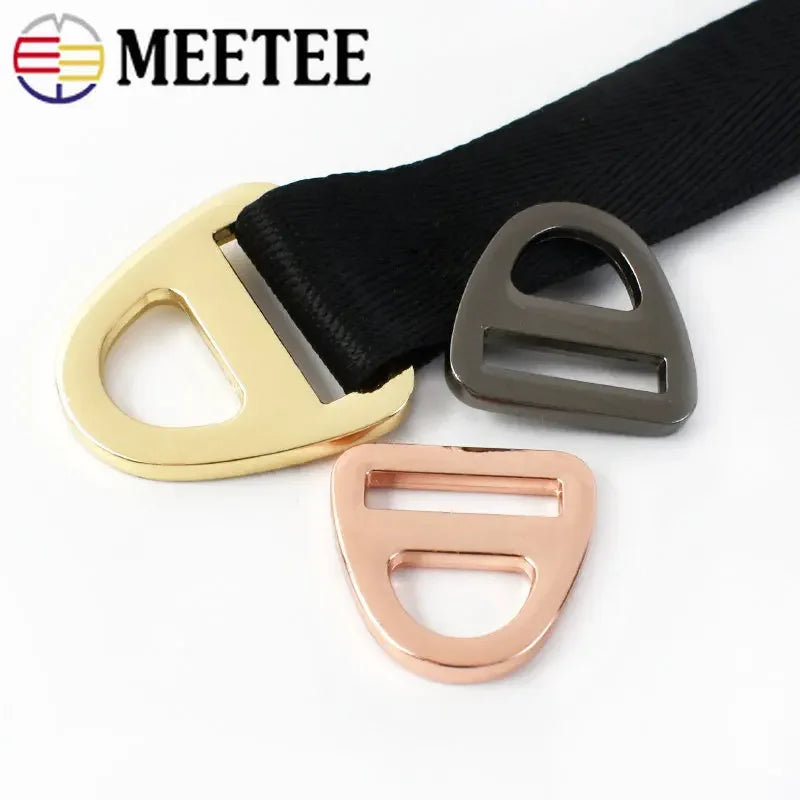 8/300Pcs 20/25mm Metal Buckle Adjustment Belt Anti-skid Buckles Bag Strap Connection Clasp DIY Webbing Slider Hook Accessories