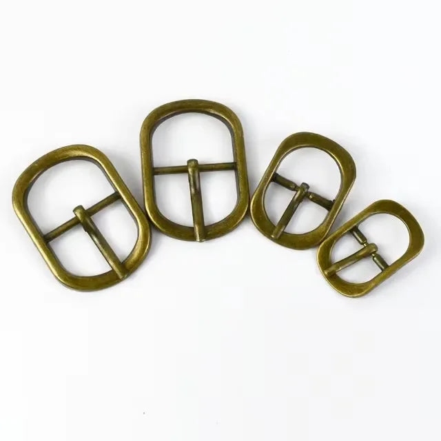 20/600Pcs 12-38mm Meetee Metal Pin Buckle Belt Buckles Bag Shoulder Strap Shoes Adjust Roller Clasp DIY Handware Accessories
