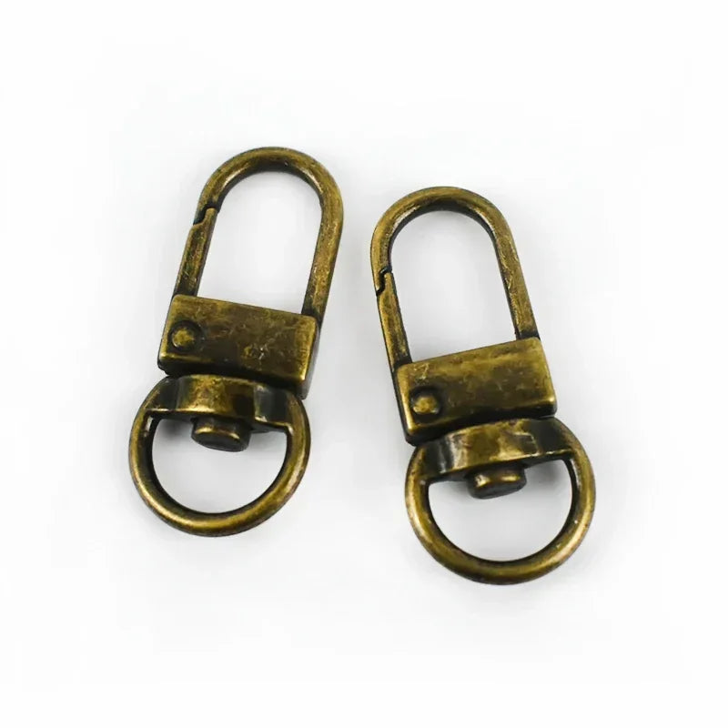 20/700pcs Meetee Metal Buckles Handbag Strap Lobster Carbiner Swivel Snap Hook Chain Clasp DIY Bags Hardware Sewing Accessories