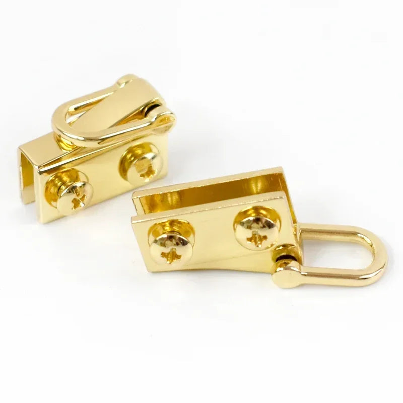 8/200pairs Meetee 20/30mm Bag Metal Ear Shoulder Strap Hang Buckles Side Clamp Hook DIY D Ring Sides Clip Luggage Accessories