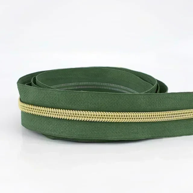 8/300M Sewing Zippers Tapes By The Meter Bag Shoes Nylon Coil Zipper Decorative Roll Bulk Zips Repair Kit DIY Accessories