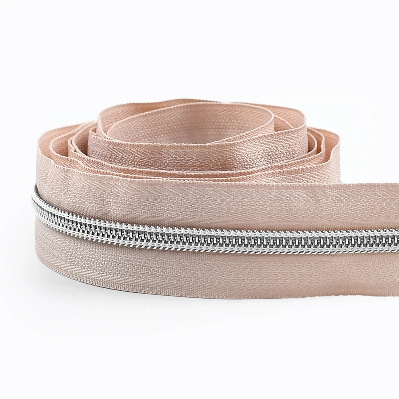8/300M Sewing Zippers Tapes By The Meter Bag Shoes Nylon Coil Zipper Decorative Roll Bulk Zips Repair Kit DIY Accessories