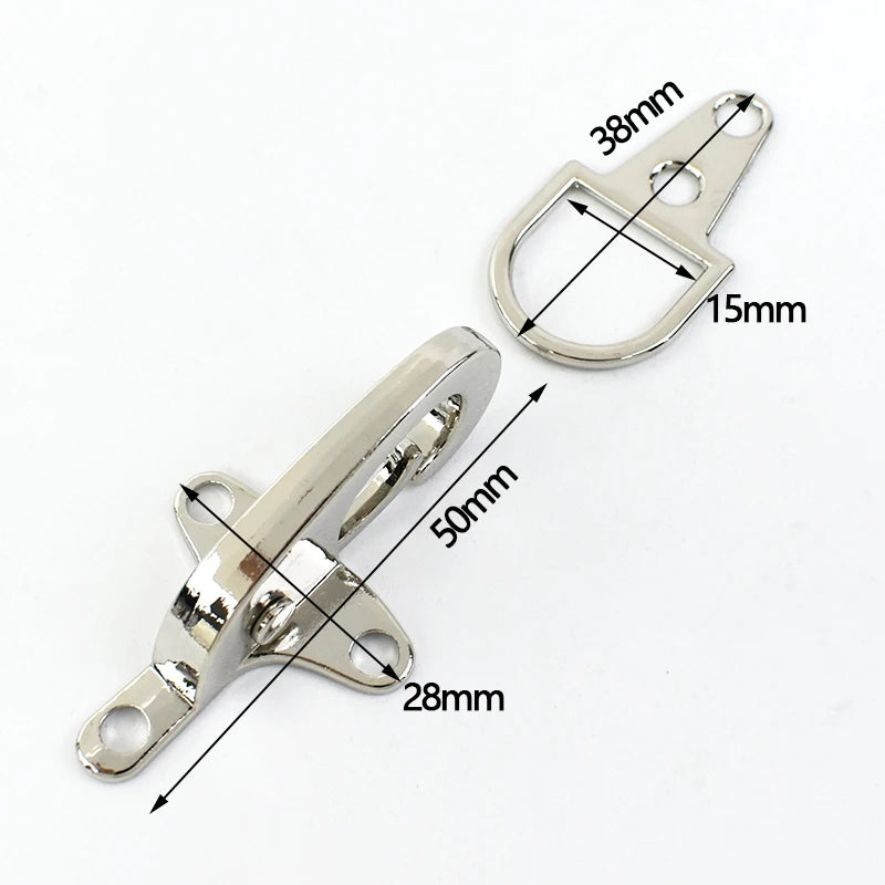 5/200Pcs Fireman Clasp Belt Buckle 4/5cm Metal Buckles Jacket Carabiner Clip Lobster Clasps Toggle Hook Clothing Fasteners