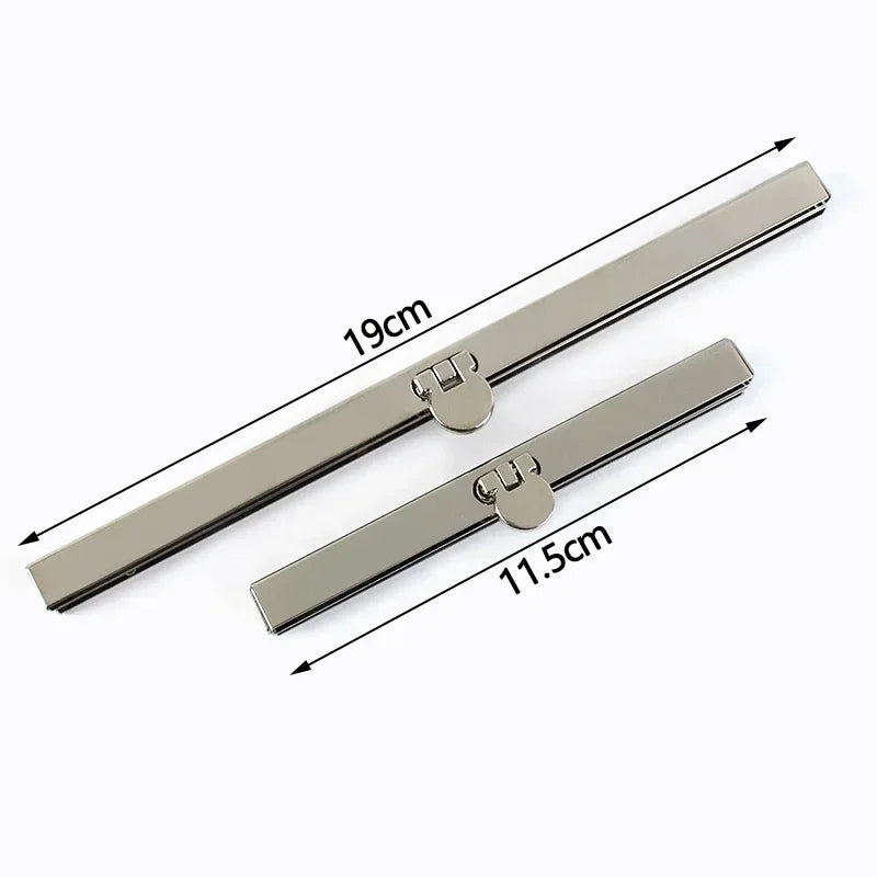 2/80Pcs Meetee 11.5/19cm Purse Frame Handle Metal Clasps for Wallet Making Women Clutch Kiss Clasp Lock DIY Bags Accessories