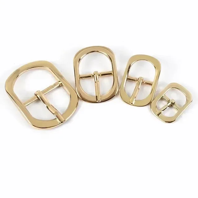20/600Pcs 12-38mm Meetee Metal Pin Buckle Belt Buckles Bag Shoulder Strap Shoes Adjust Roller Clasp DIY Handware Accessories