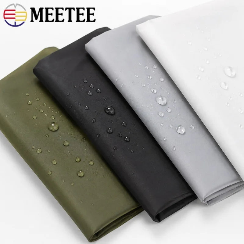 300/500x150cm 190T Waterproof Fabric Polyester Coated Cloth Raincoat Umbrella Car Cover Camping Tent Outdoor DIY Sewing Material