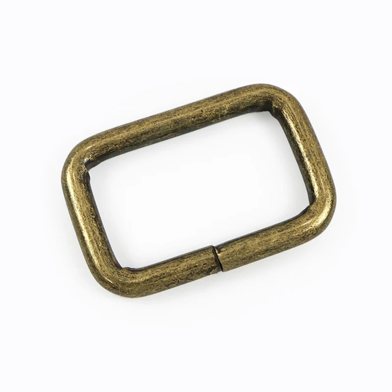 20/600Pcs 16-50mm D Ring Tri-glide Adjust Roller Pin Buckle Slider Clasp Handbag Bag Strap Web Connector Hook Hardware Accessoies