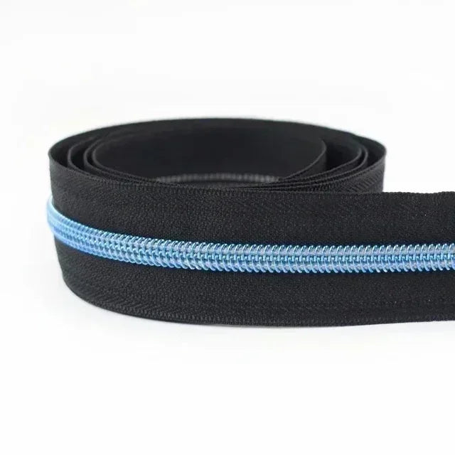 8/300M Sewing Zippers Tapes By The Meter Bag Shoes Nylon Coil Zipper Decorative Roll Bulk Zips Repair Kit DIY Accessories