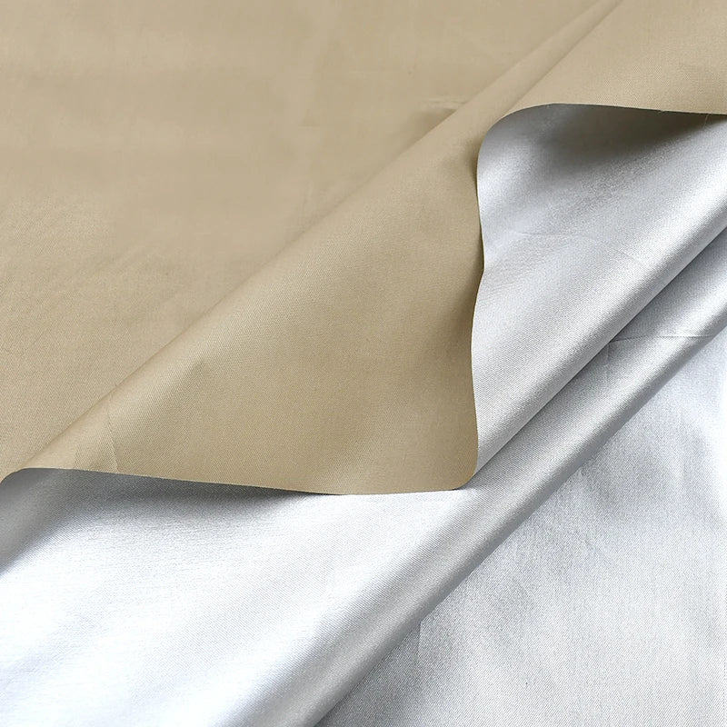 300/5000cm*148cm 190T Thin Waterproof Silver-coated Fabric Outdoor Sunscreen Sunshade Ripstop Umbrella Cloth Tent Material