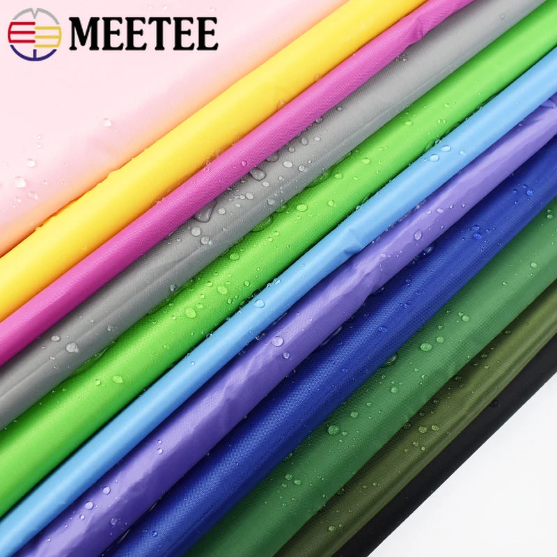 Meetee 100/2500X150CM 210D Oxford Fabric Polyester Waterproof Coated PU Cloth DIY Tent Umbrella Awning Fabrics Sewing Accessories