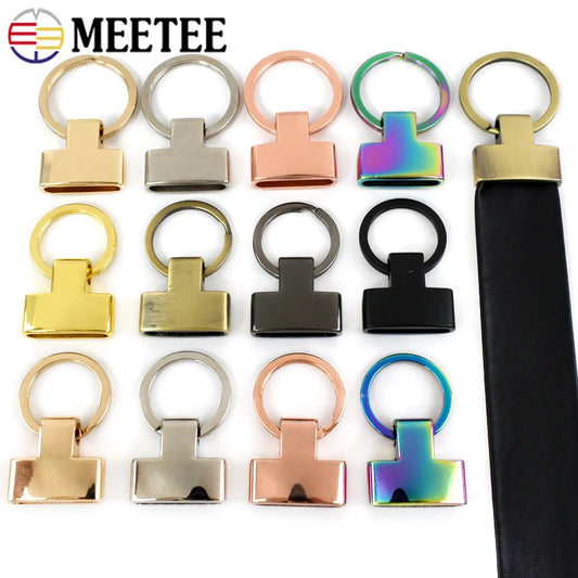8/200Pcs 20/24mm Metal Ring Buckles O Rings for Keychain Bag Strap Connector Clasp Webbing Clip DIY Craft Hardware Accessories