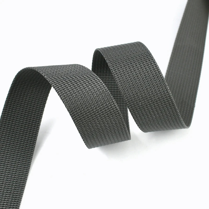 8/200Meters 20-50mm Thick 1mm Nylon Webbing Tape Trimming Safety Belt Knapsack Strap Ribbon DIY Bag Webbings Sew Band Accessory