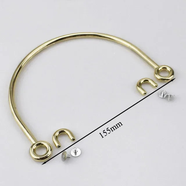 3/80Pcs Meetee Bags Handle Metal O D Ring Buckles Frame Handbag Purse Shoulder Belt DIY Replacement Leather Craft Accessaries