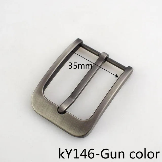 5/130Pcs 35/40mm Zinc Alloy Metal Pin Belt Buckles for Mens Waistband Adjust Head DIY Casual Jeans Leather Crafts Accessories