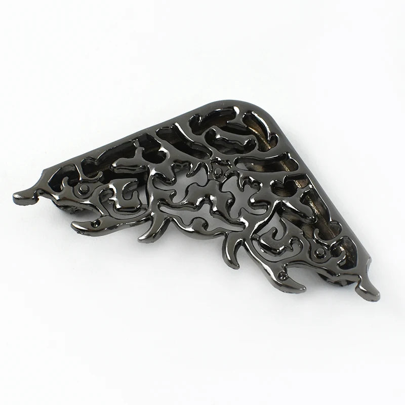 8/300Pcs Flower Hollow Metal Corner Decorative Buckle Purse Edge Protectors Clip Buckles Book Cover Corners Clasp DIY Hardware