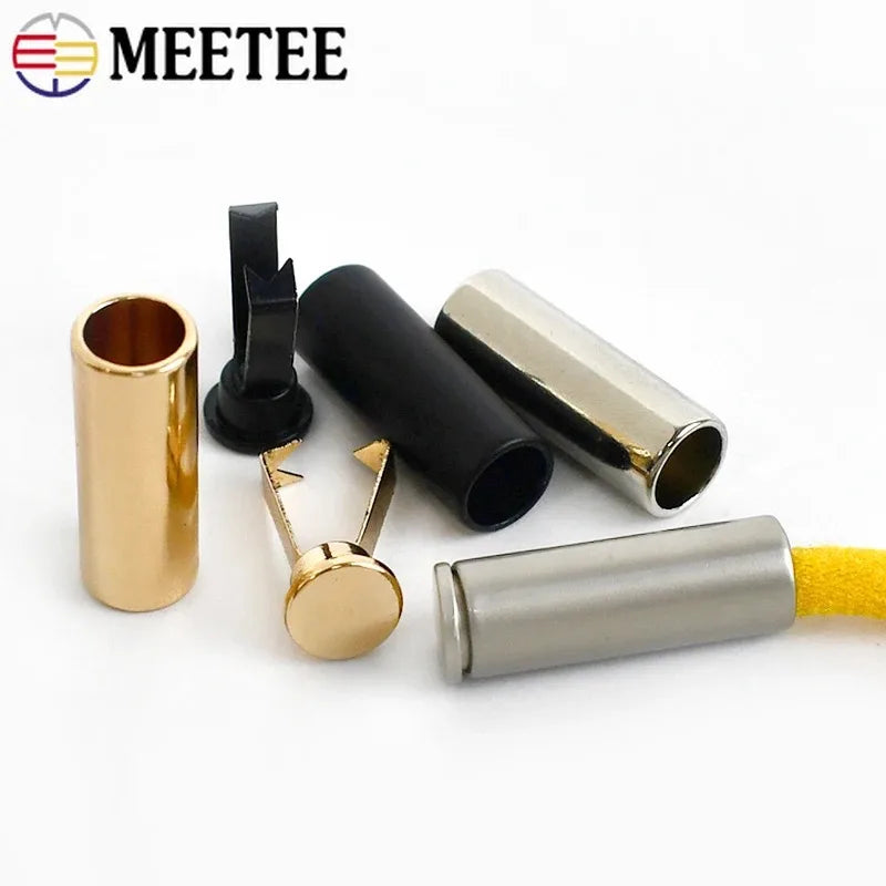 25/800Pcs 20mm Metal Cord End Caps Rope Ends Stopper Buckles Hoodie Drawstring Tips Hat Pants Decor Button DIY Sewing Accessories