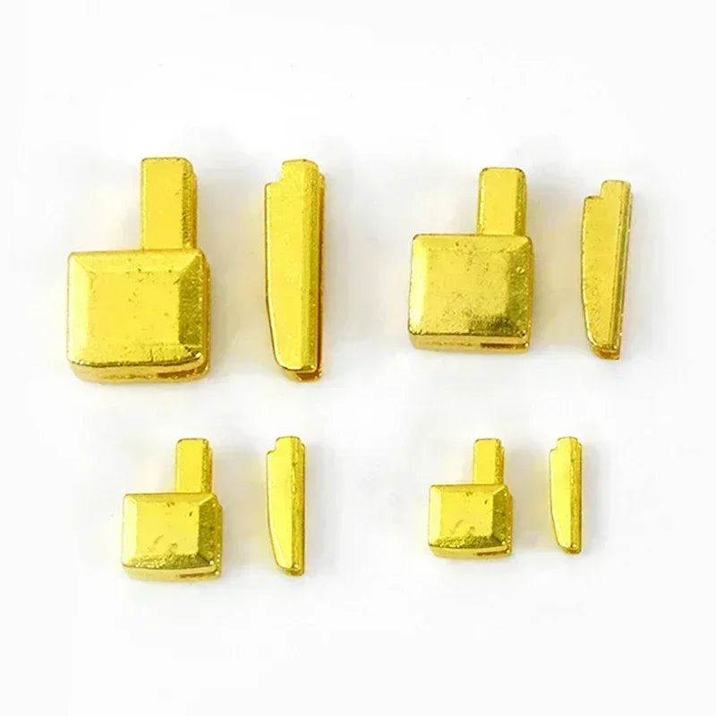 30/800Sets Metal Repair Zipper Stopper Open End Zip Slider Insert Box DIY Sewing Zippers Accessories Clothes Replacement Kit