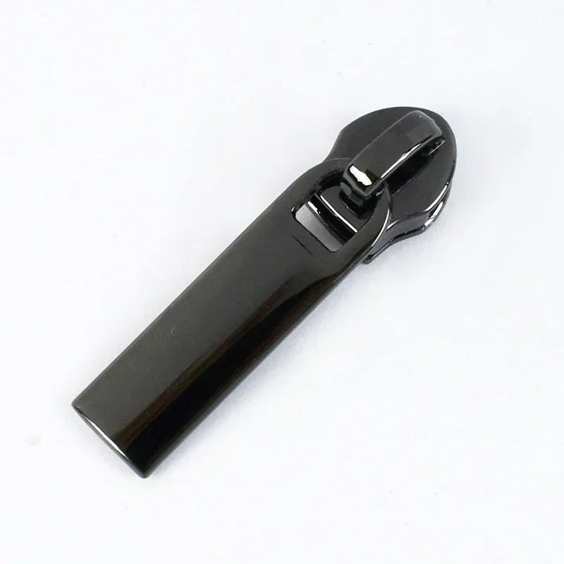 30/500Pcs 3# 5# Zipper Puller Sliders for Nylon Zippers Bag Pocket Zips Head Repair Kits DIY Clothing Sewing Accessories