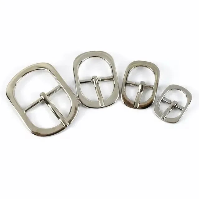 20/600Pcs 12-38mm Meetee Metal Pin Buckle Belt Buckles Bag Shoulder Strap Shoes Adjust Roller Clasp DIY Handware Accessories