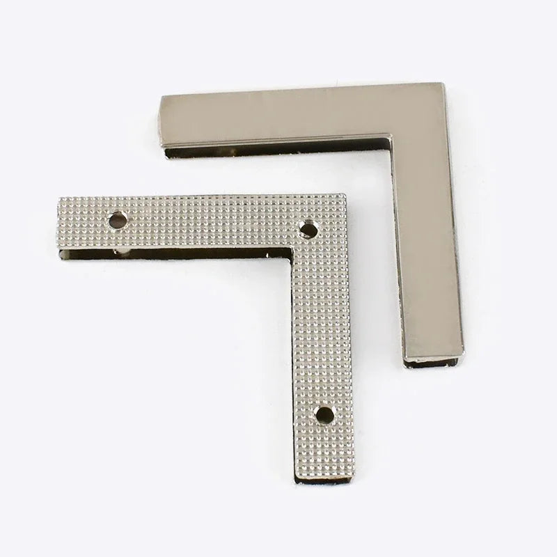 10/500pcs Meetee Bag Edge Corner Metal Buckles Purse Handbag Edges Protection Decor Clip Clasp for Bags Hardware Accessories