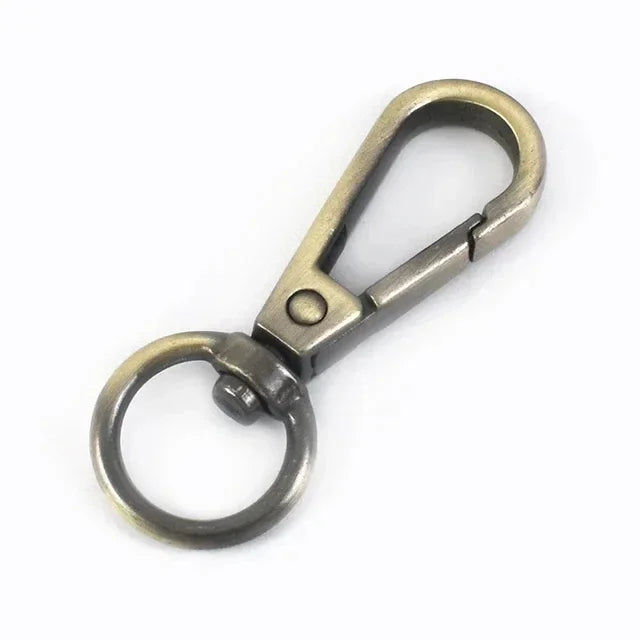 15/300Pcs Meetee 13mm Metal Bag Buckle Lobster Clasps Swivel Trigger Clip Snap Hooks Key Ring for Bags DIY Hardware Accessories