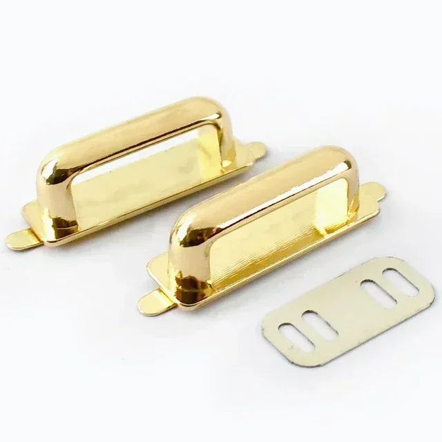 8/300Pcs Meetee Metal Arch Bridge Buckle D Ring Connector Clasp for Handbag Purse Belt DIY Leather Craft Bag Strap Accessories