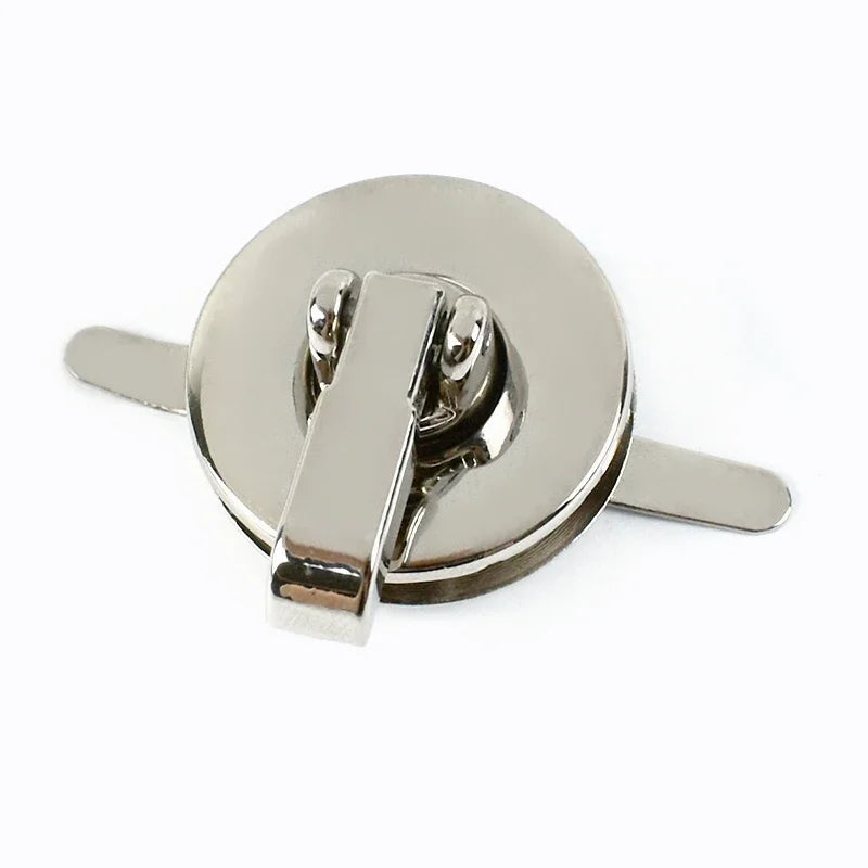 5/130Pcs Round Metal Turn Locks Snap for Handbag Women Bag Twist Lock Clasps Closure DIY Bags Hardware Accessories
