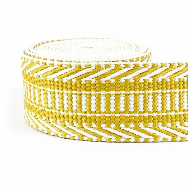 3/100Meters 38mm Thicken Polyester Jacquard Webbing Tape Luggage Decorative Belt Ribbon DIY Bags Shoulder Strap Sewing Accessories