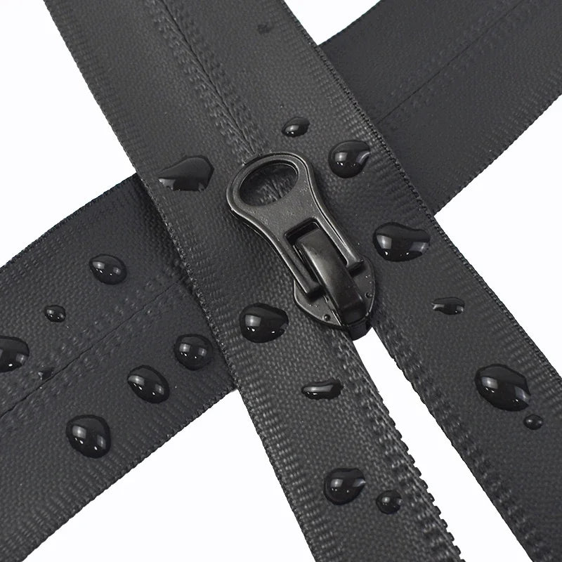 Meetee 10/320Pcs 5# Nylon Waterproof Zippers 15/18/20cm Close-End 40-150cm Open-End DIY Jacket Bag Zip Repair Sewing Accessories